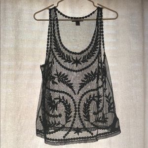 transparent tank top